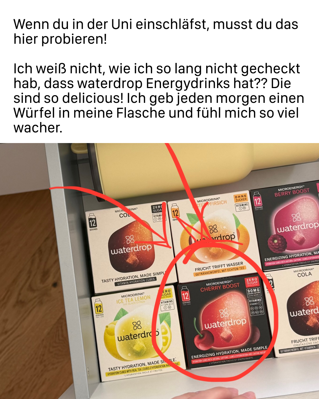waterdrop Facebook ad
