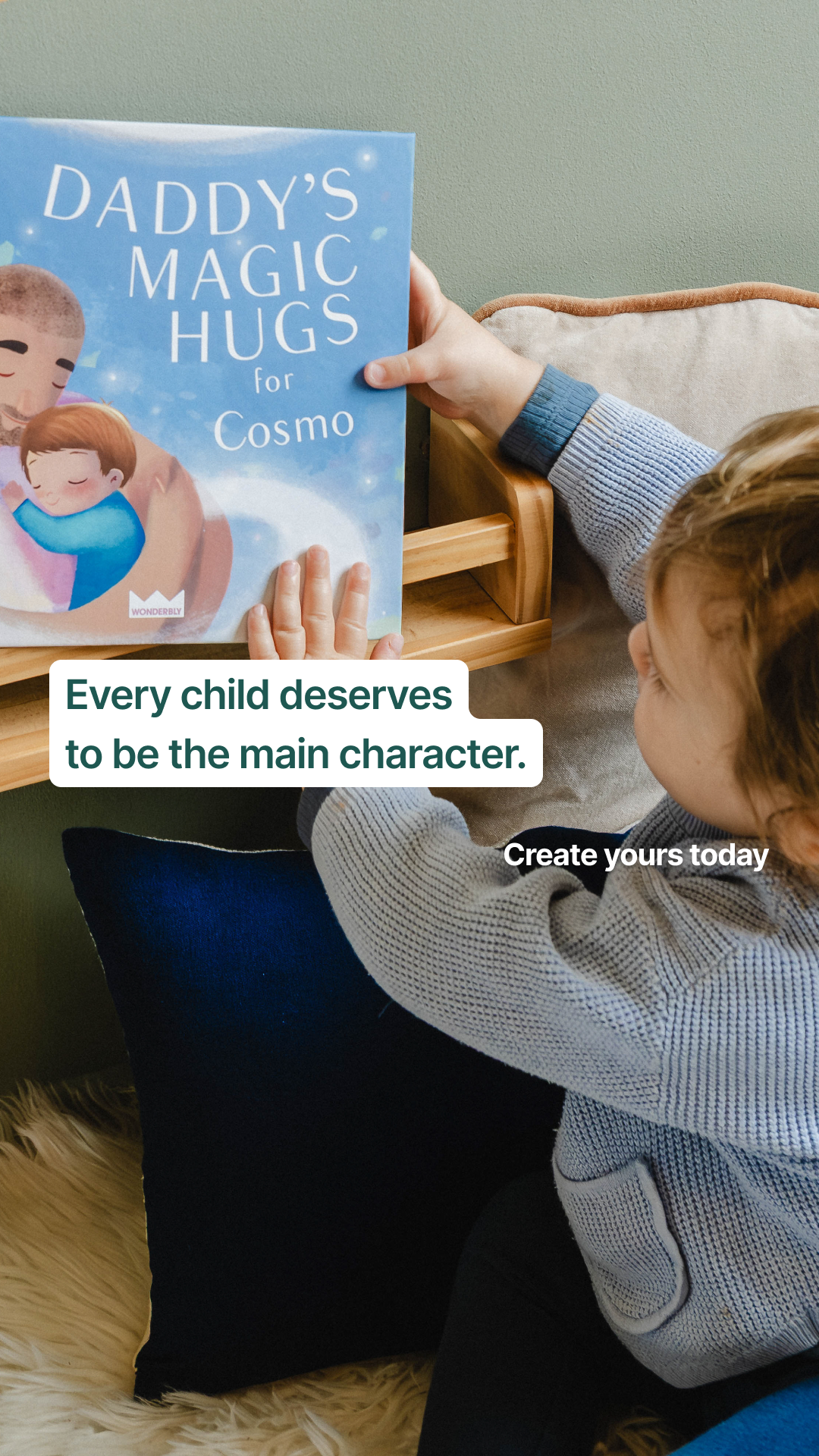 Wonderbly Facebook ad