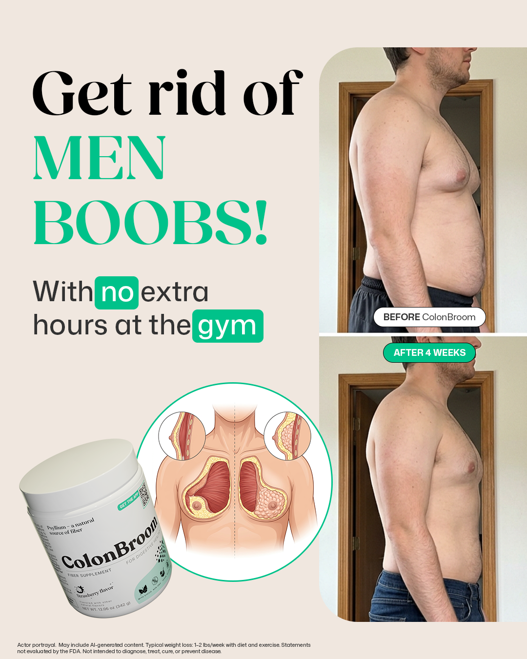 ColonBroom Facebook ad