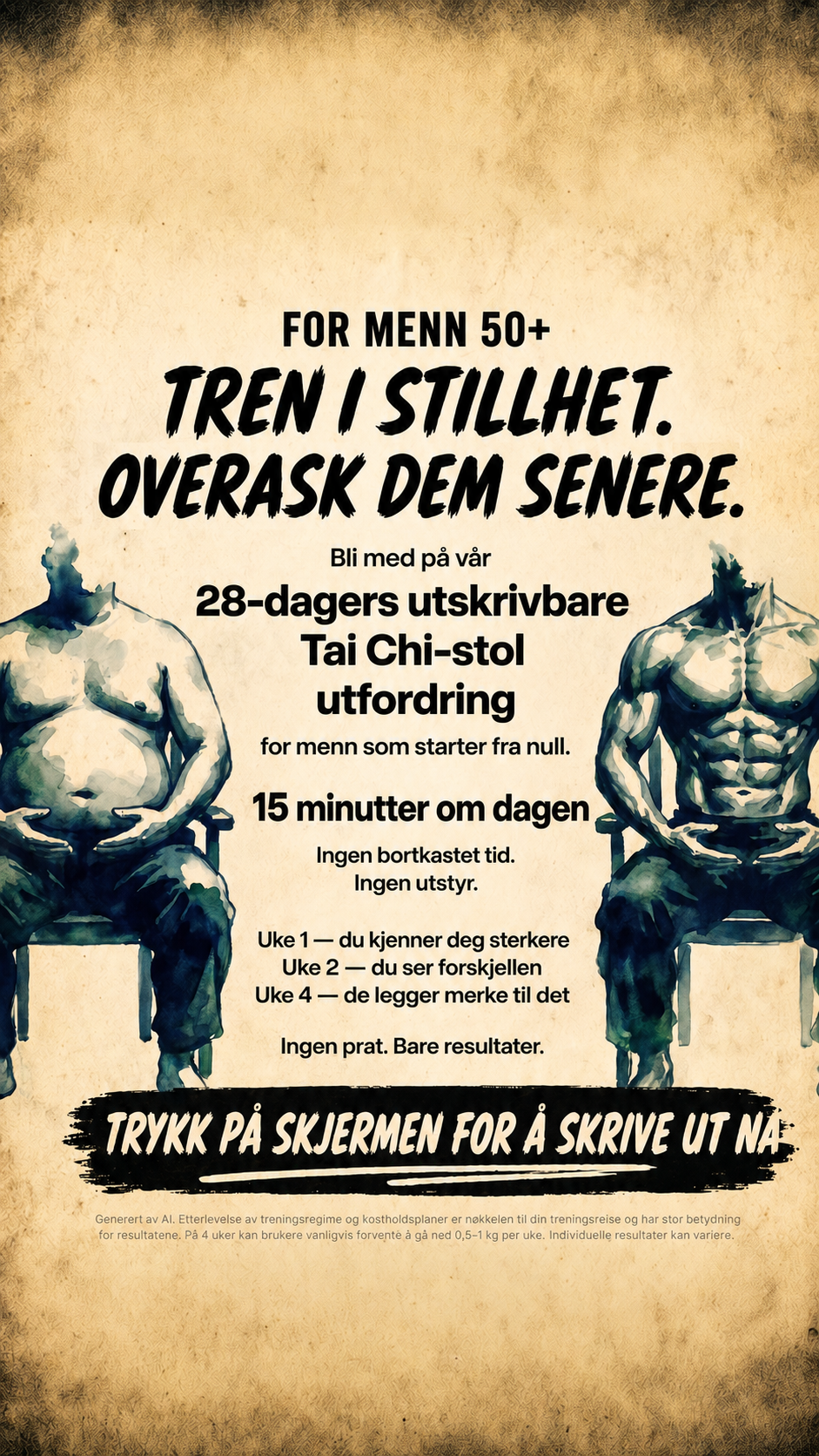 Mike's Strength Challenge Facebook ad