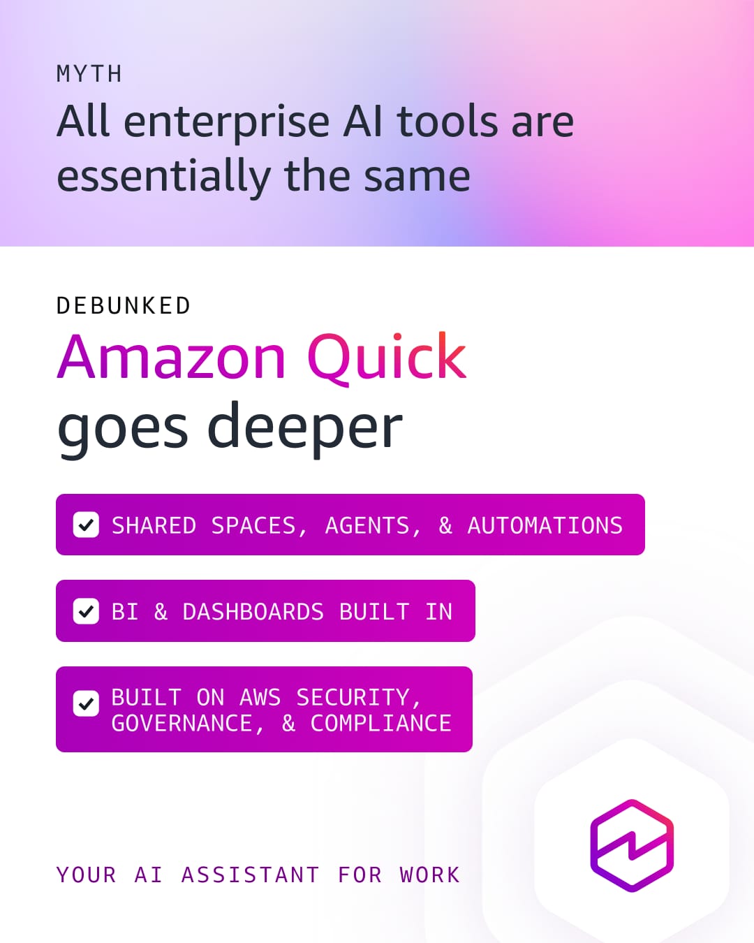 Amazon Web Services Facebook ad