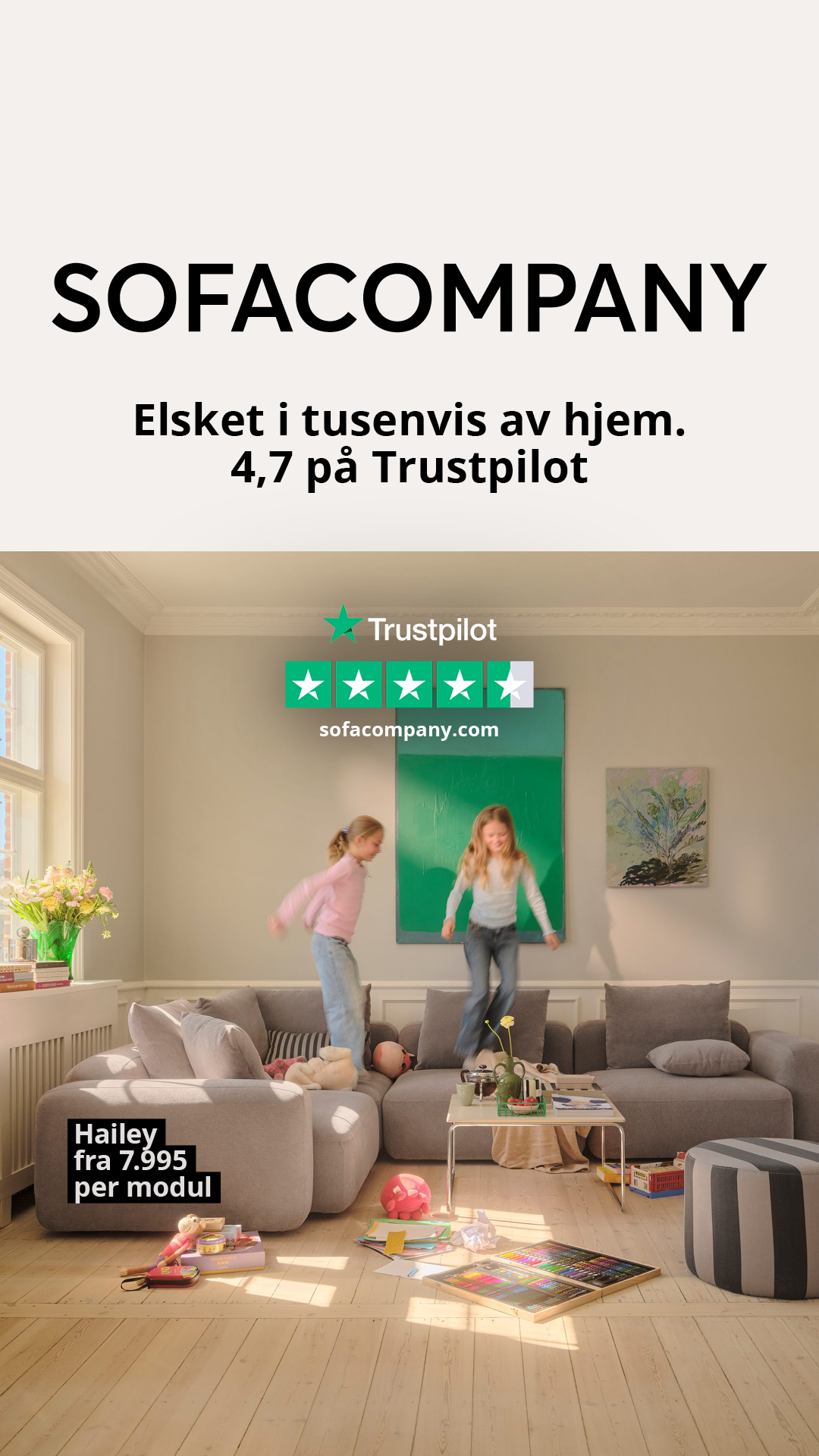 Sofacompany Facebook ad