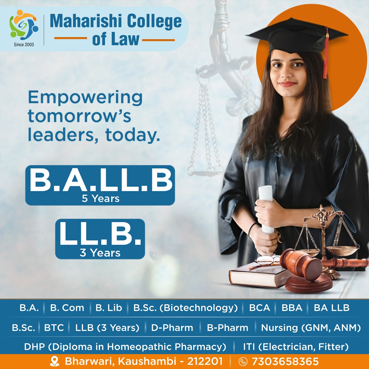 Maharishi Colleges Facebook ad