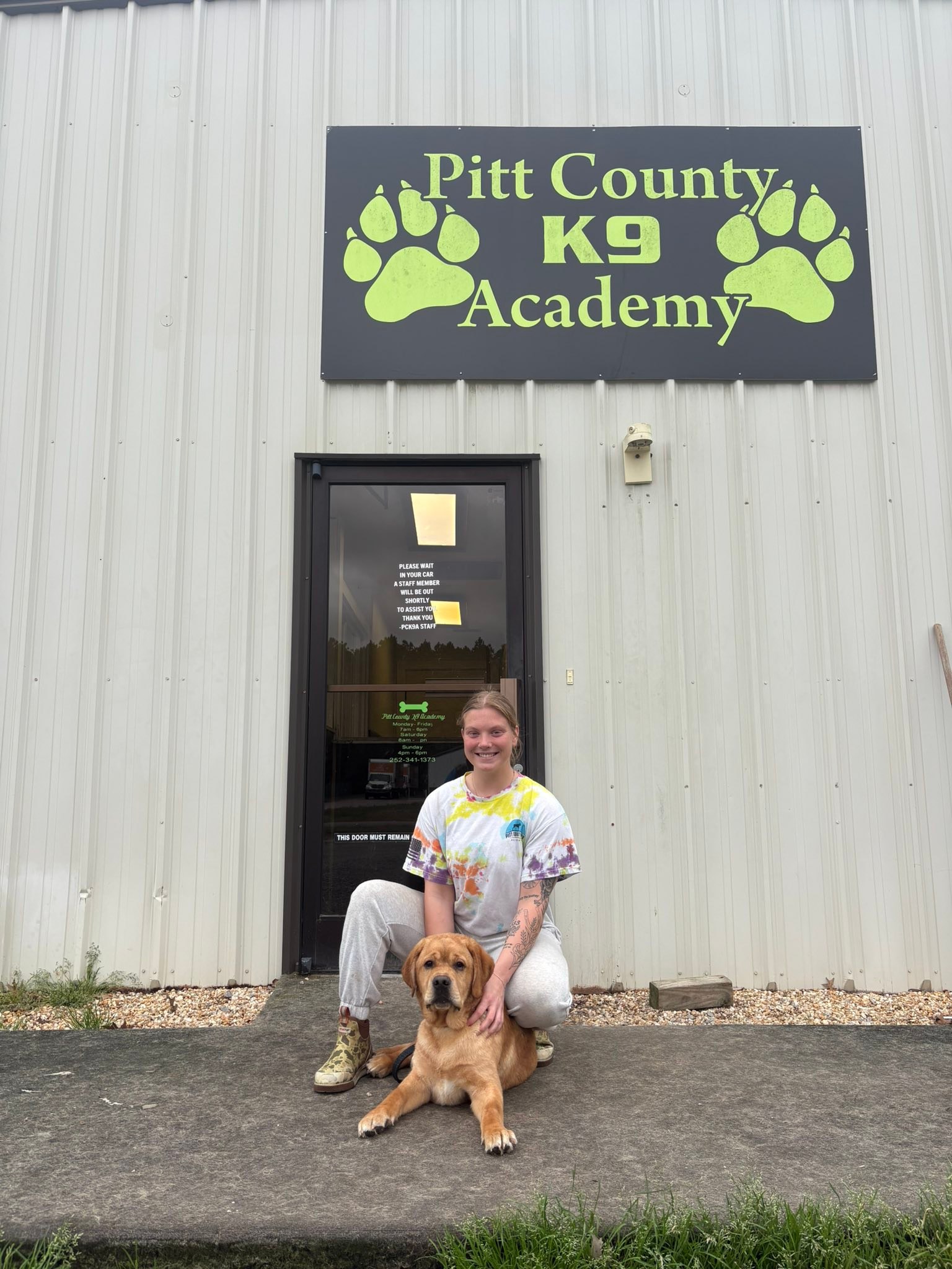 Pitt County K9 Academy Facebook ad