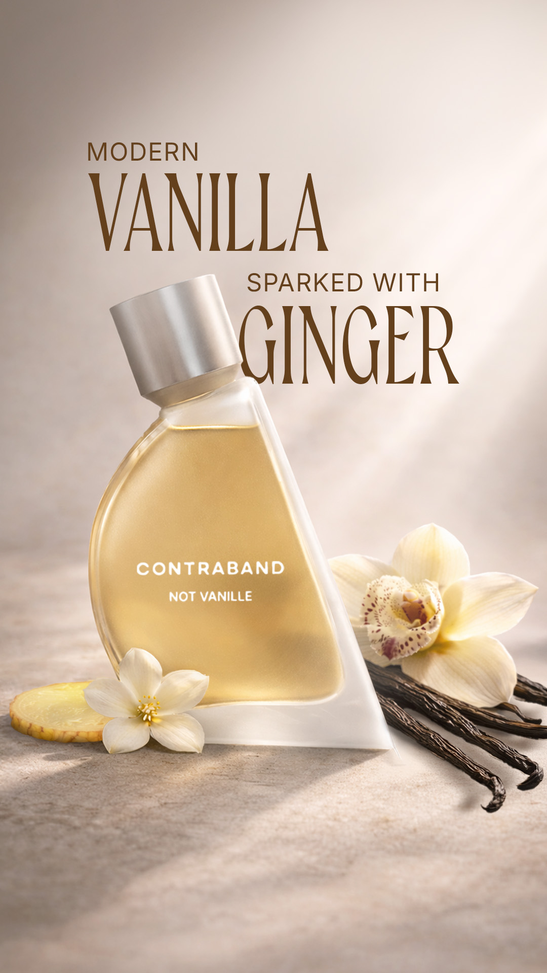 Contraband Premium Fragrance Facebook ad