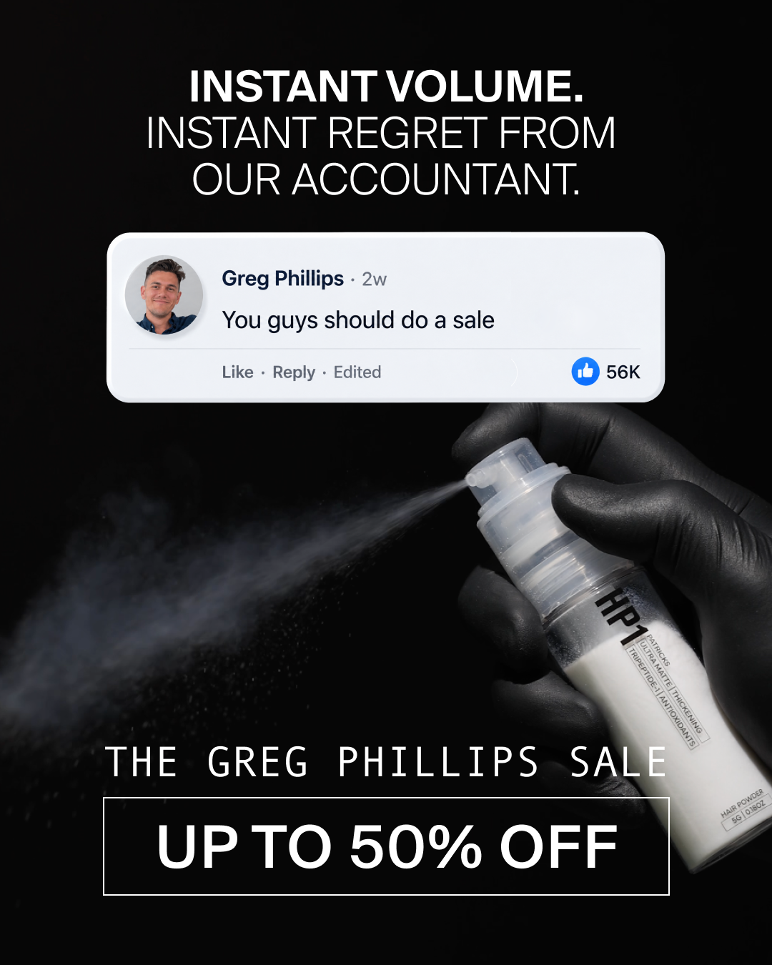 PATRICKS Facebook ad