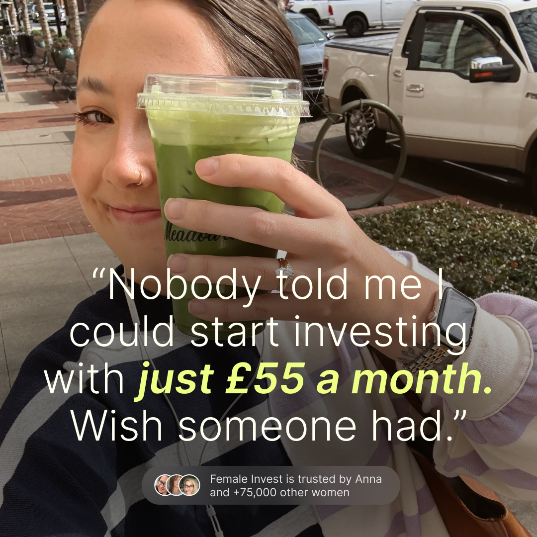 Female Invest Facebook ad