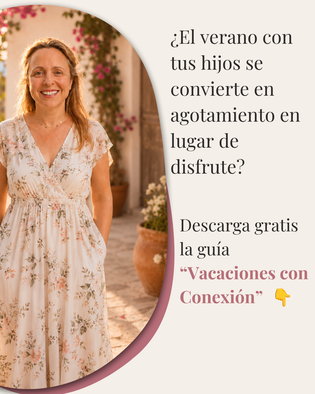 Africa López Ruiz -Crianza Consciente Facebook ad: El verano debería ser la época más bonita…