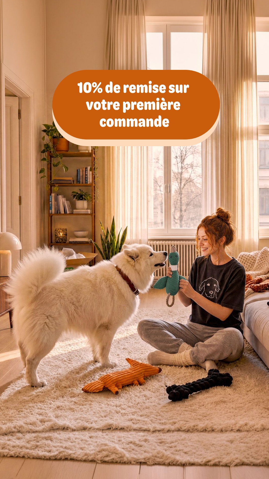 zooplus Facebook ad: Nourriture et accessoires pour animaux