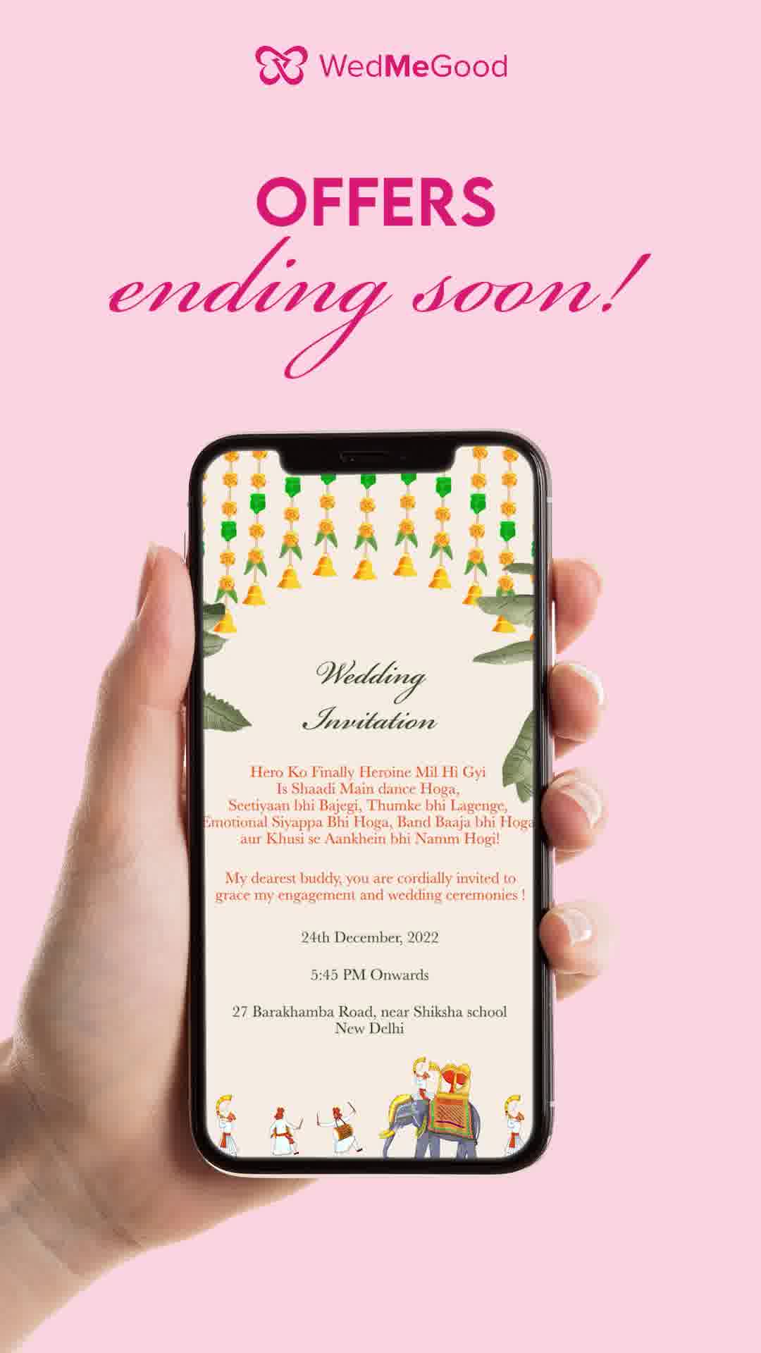 WedMeGood Facebook ad: Designs to fall in love with!