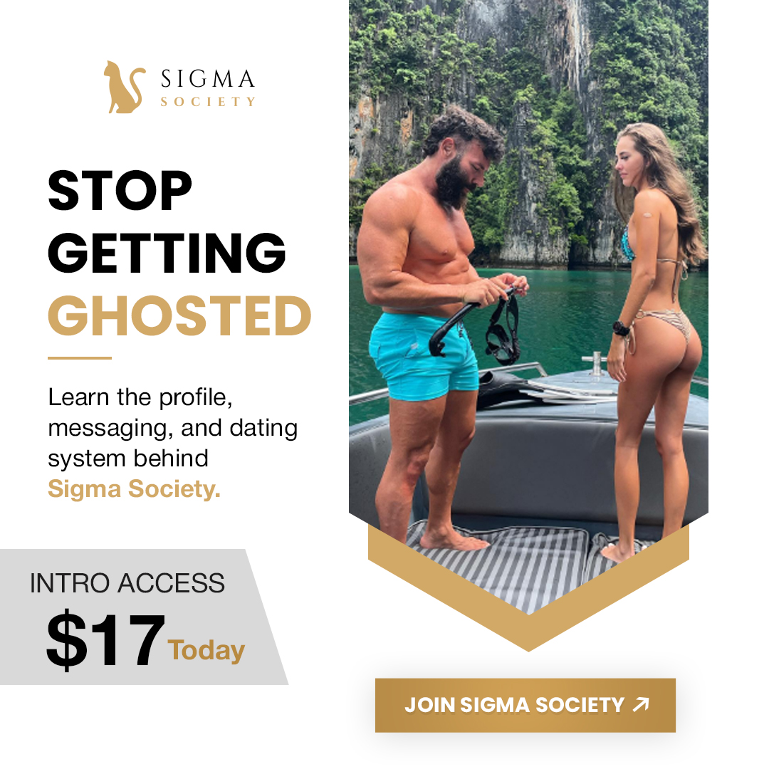 Sigma Society Facebook ad: The Instagram Dating Playbook