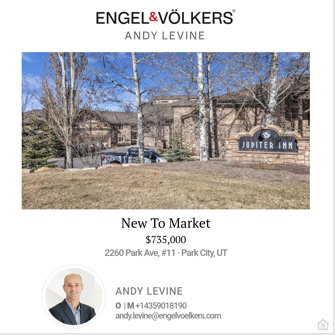 Andy Levine - Engel & Volkers Facebook ad