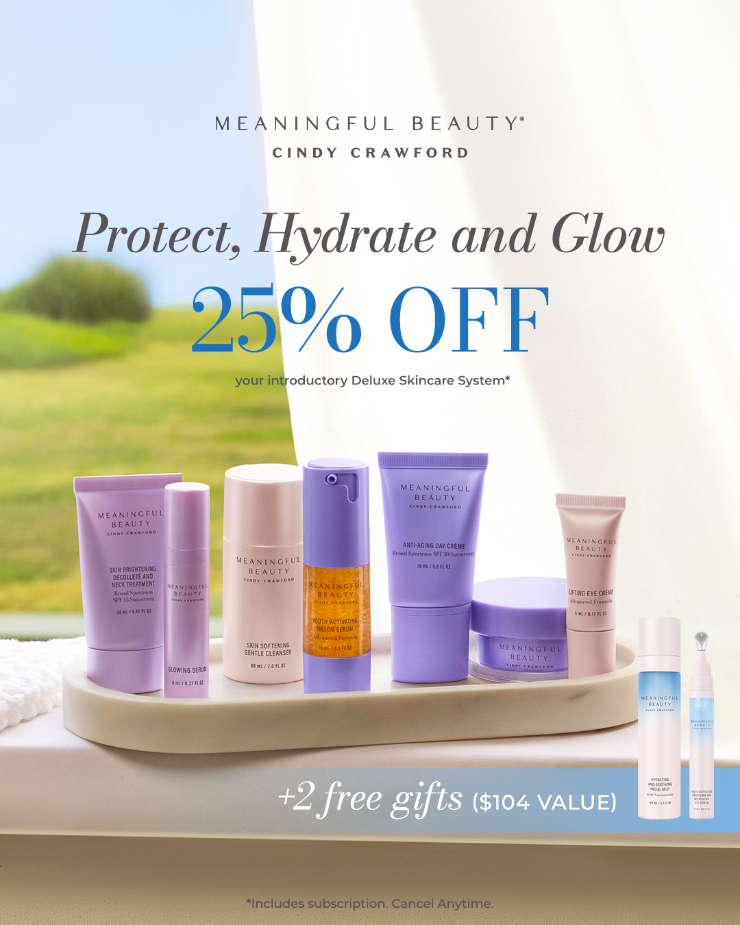 Meaningful Beauty Facebook ad