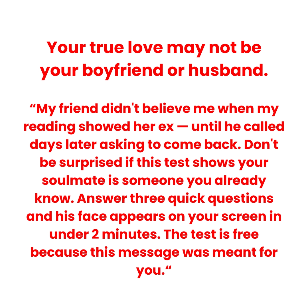 Mary Stevens Facebook ad: Take The Free Soulmate Test Now!