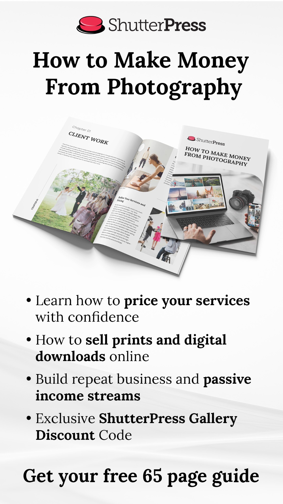 ShutterPress Facebook ad from Nov 22, 2025