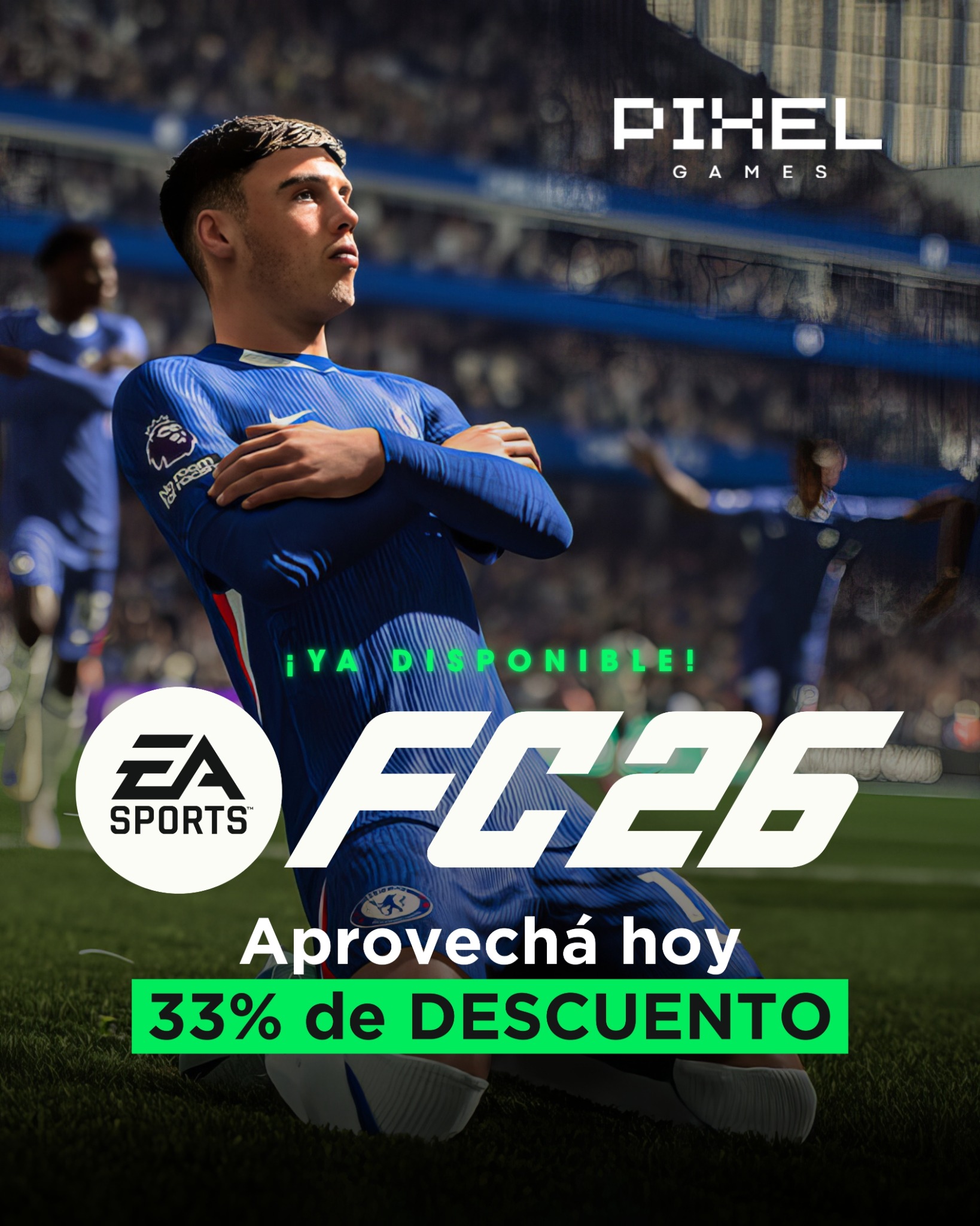 Pixel Games Facebook ad