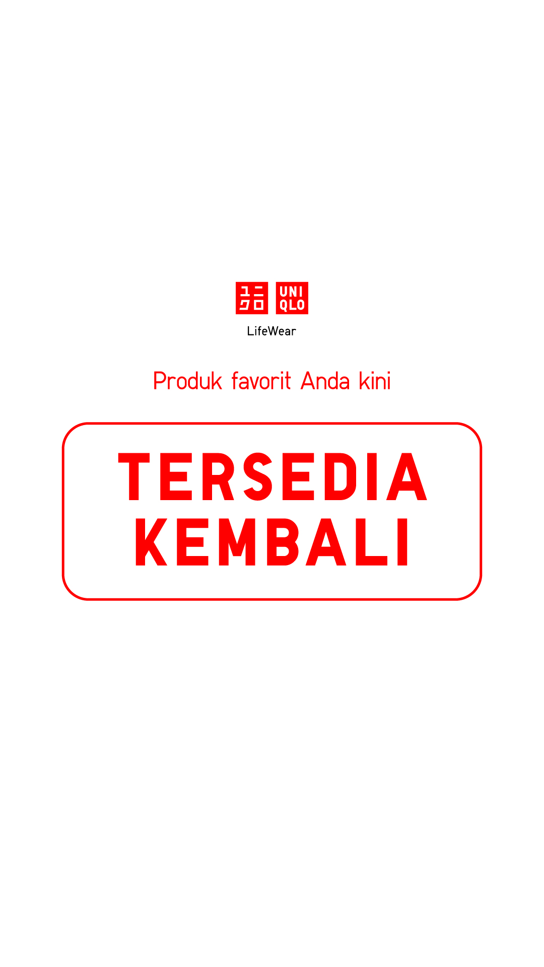 Uniqlo Indonesia Facebook ad from Jul 24, 2026