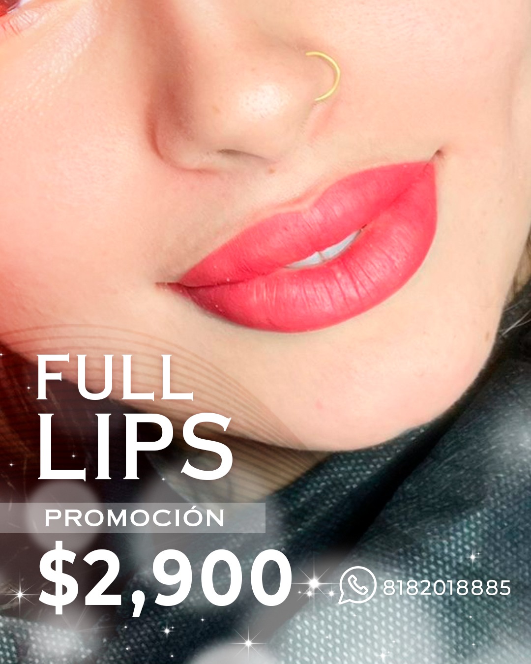 Ruth González Microblading & Micropigmentacion Facebook ad: FULL LIPS, LABIOS PERFECTOS