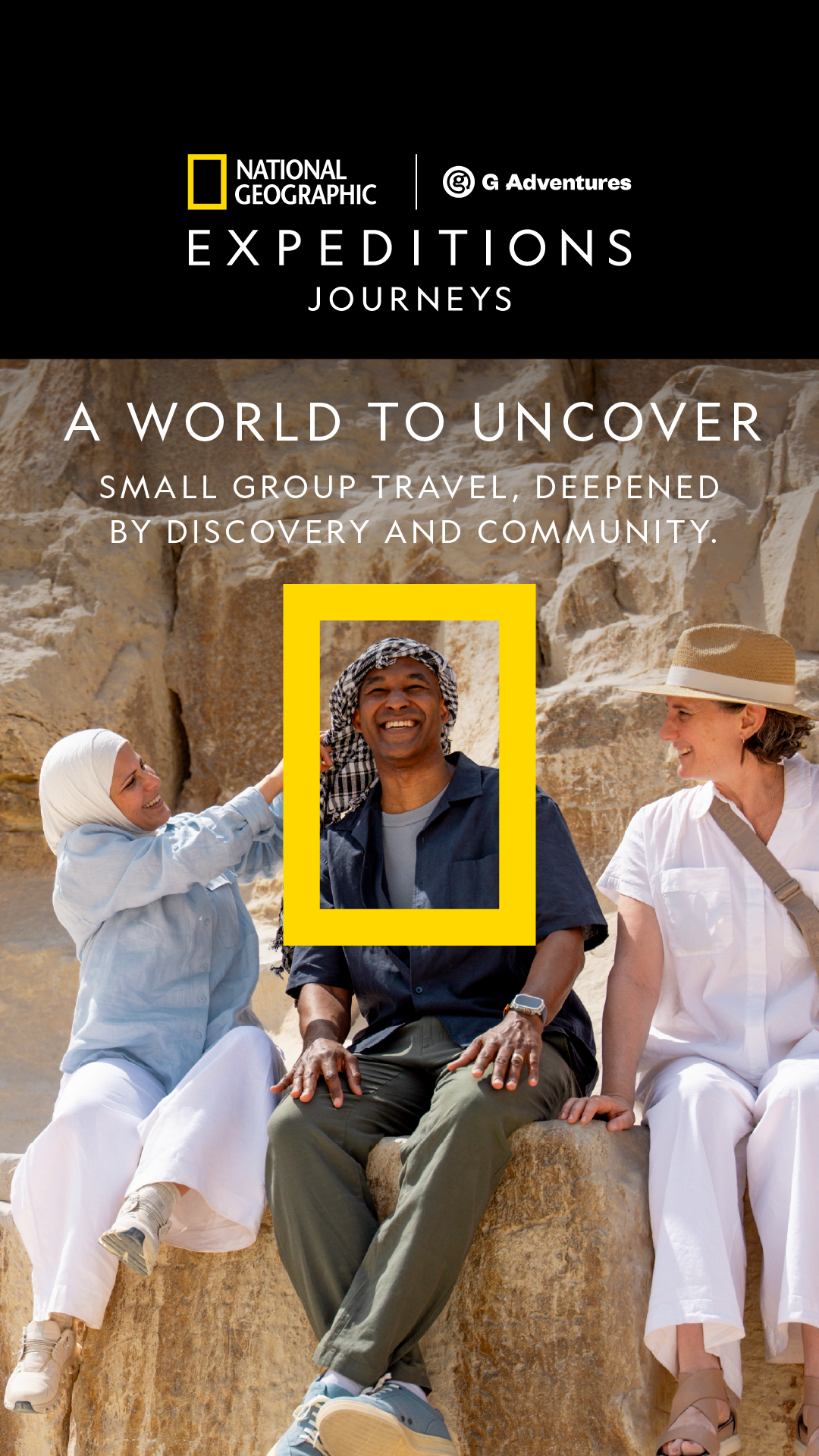 G Adventures Facebook ad