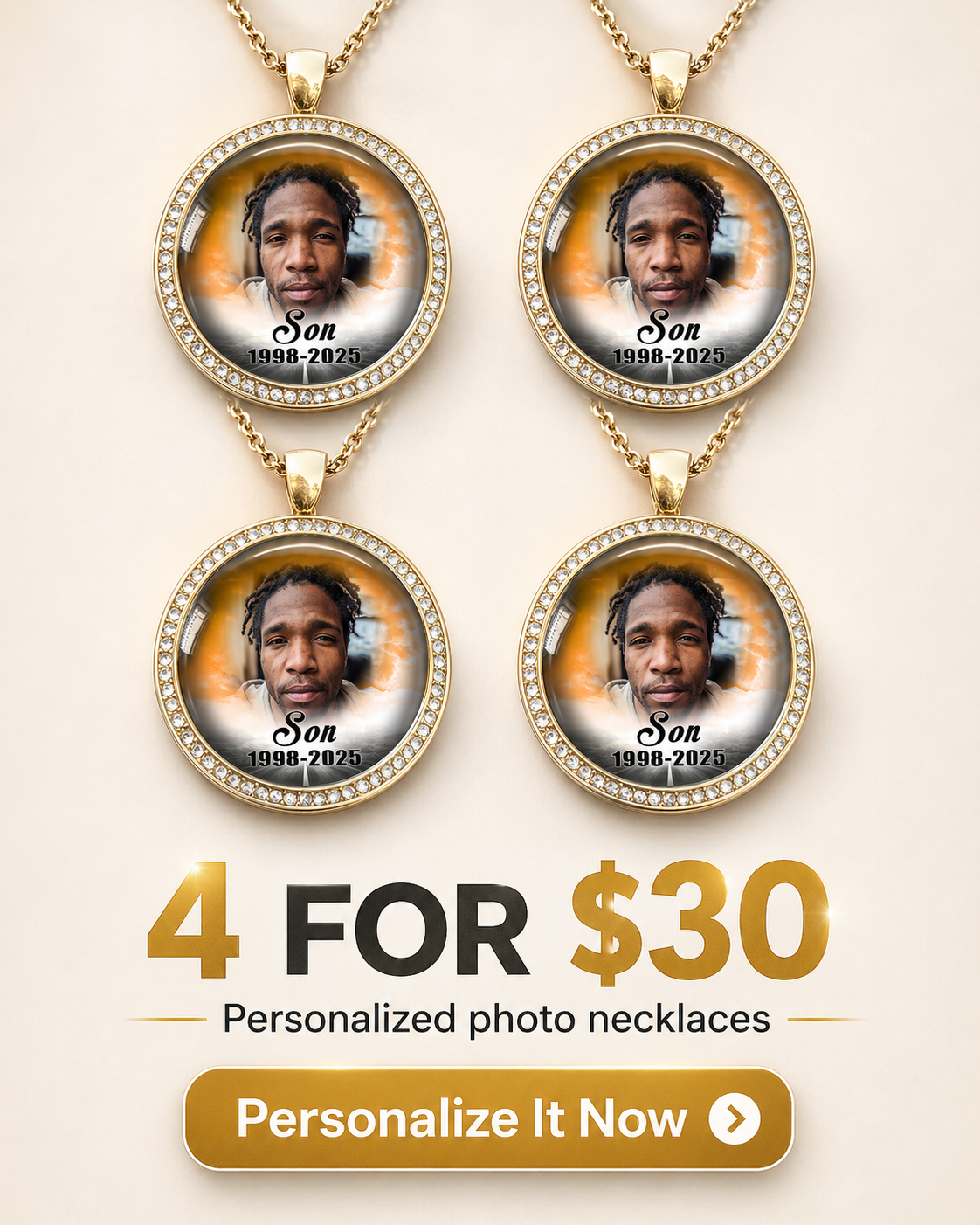 PhotoLoved Facebook ad
