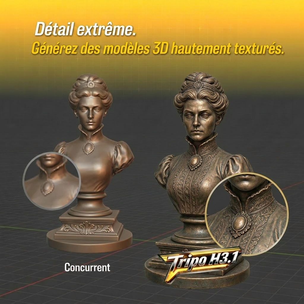 Tripo 3D Facebook ad