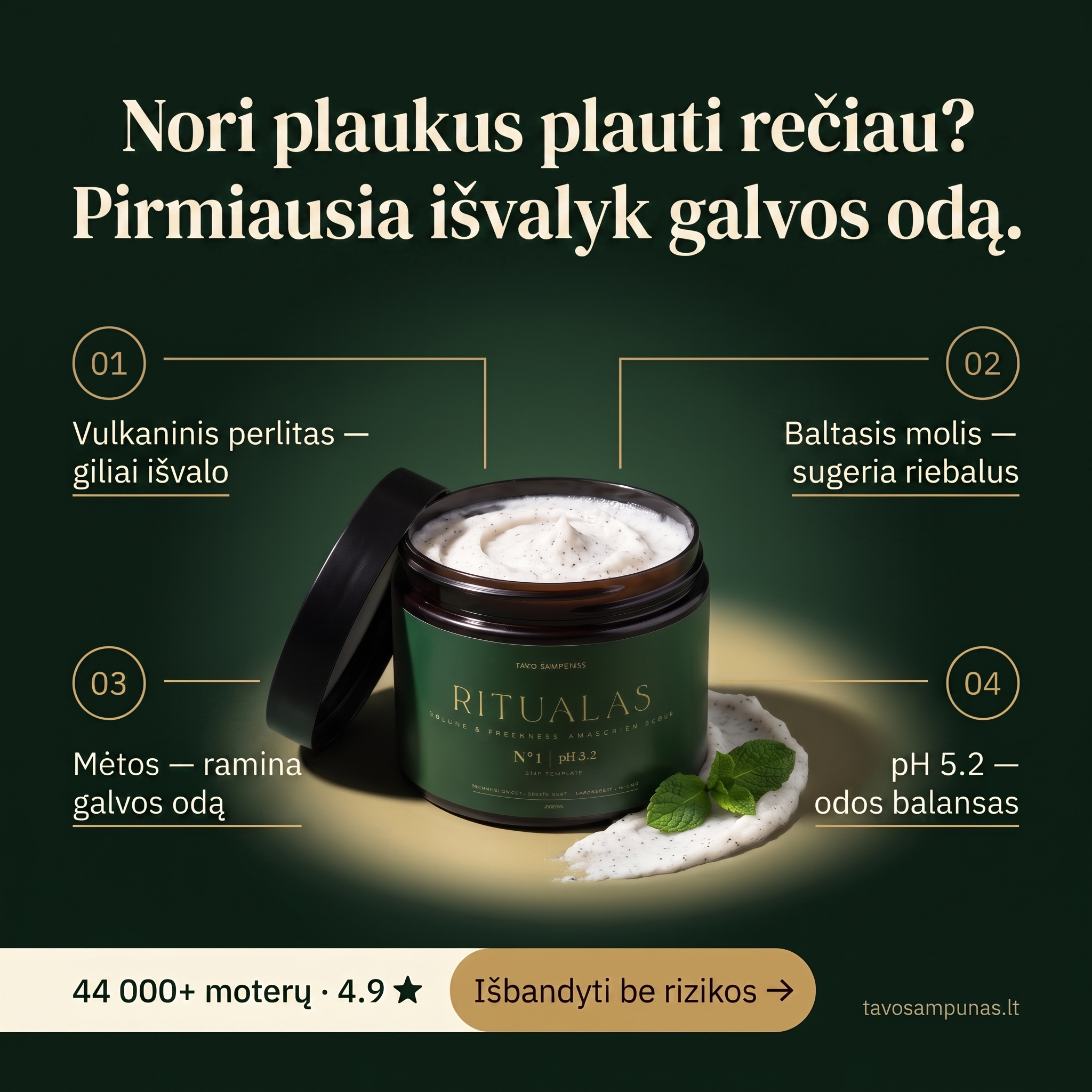 Tavo Šampūnas Facebook ad
