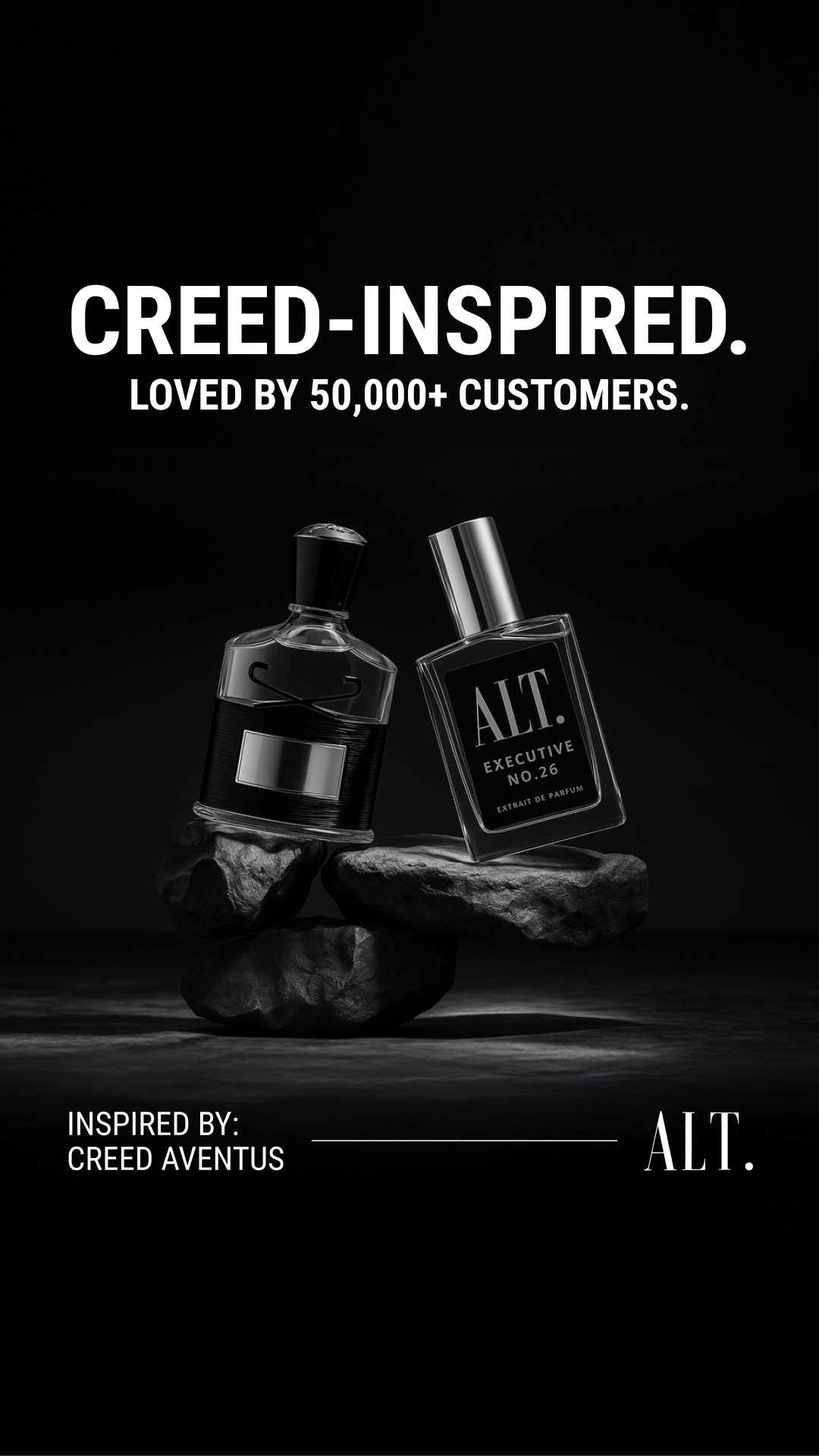 ALT. Fragrances Facebook ad