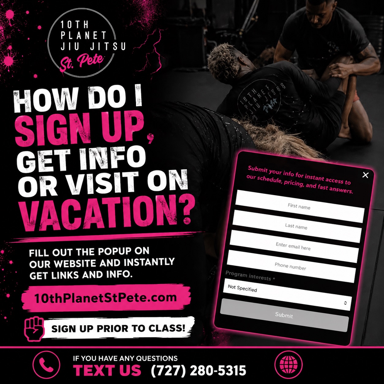10th Planet Jiu-Jitsu St. Pete Facebook ad