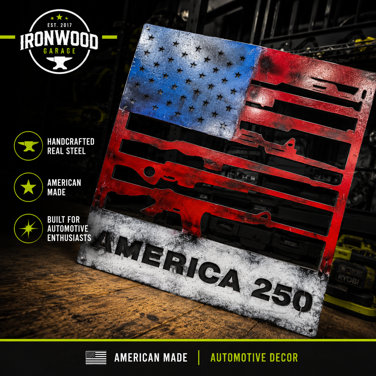 Ironwood Garage Facebook ad