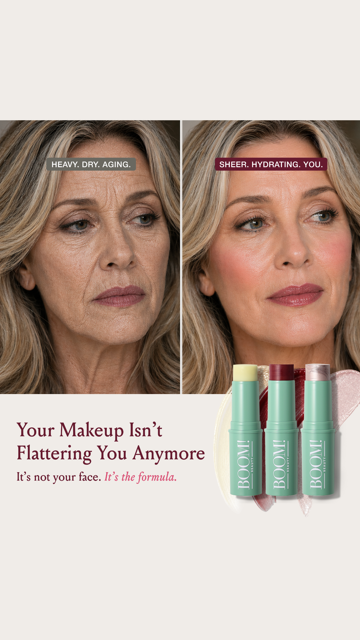 BOOM Beauty Facebook ad