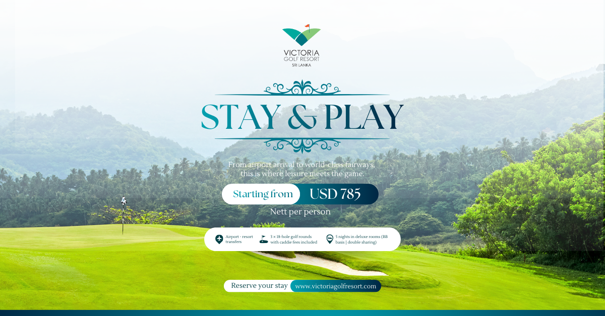 Victoria Golf Resort Facebook ad from Jan 13, 2026