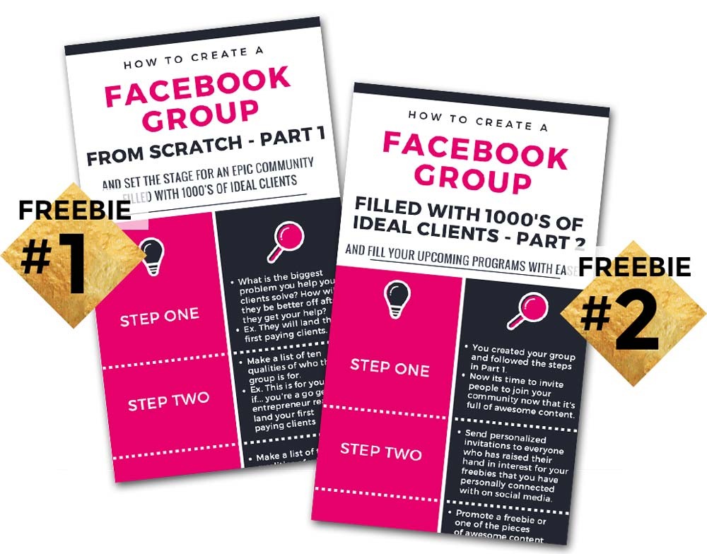 Deliver Your Genius by Christina Jandali Facebook ad: FREE Checklist - Fill Your Facebook Group with Ease