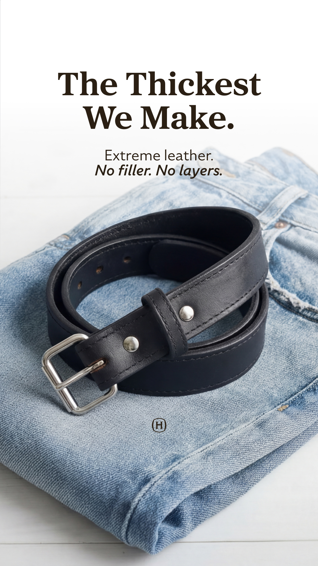 Hanks Leather Goods Facebook ad