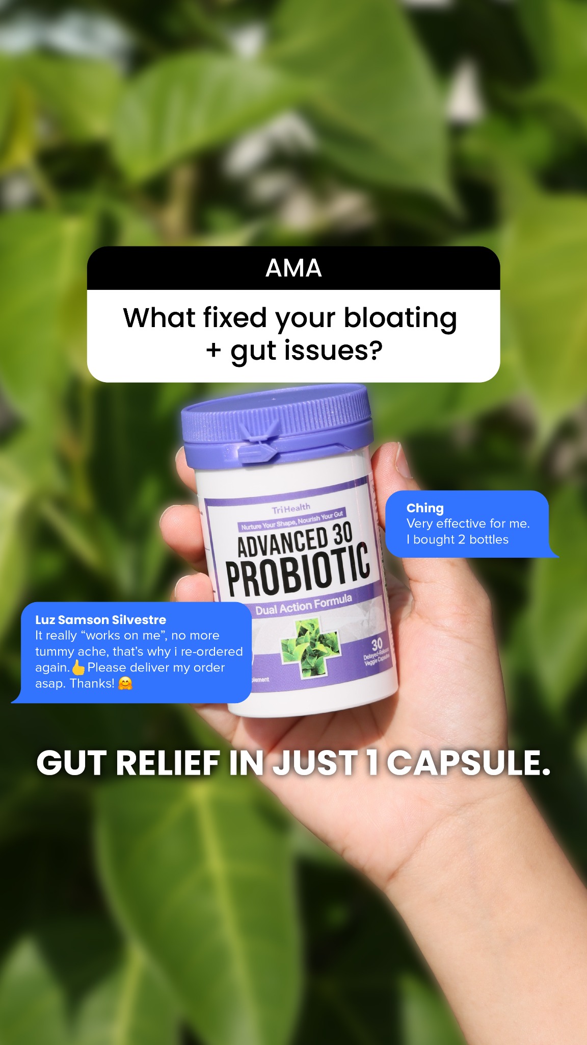 TriHealth Probiotic Philippines Facebook ad