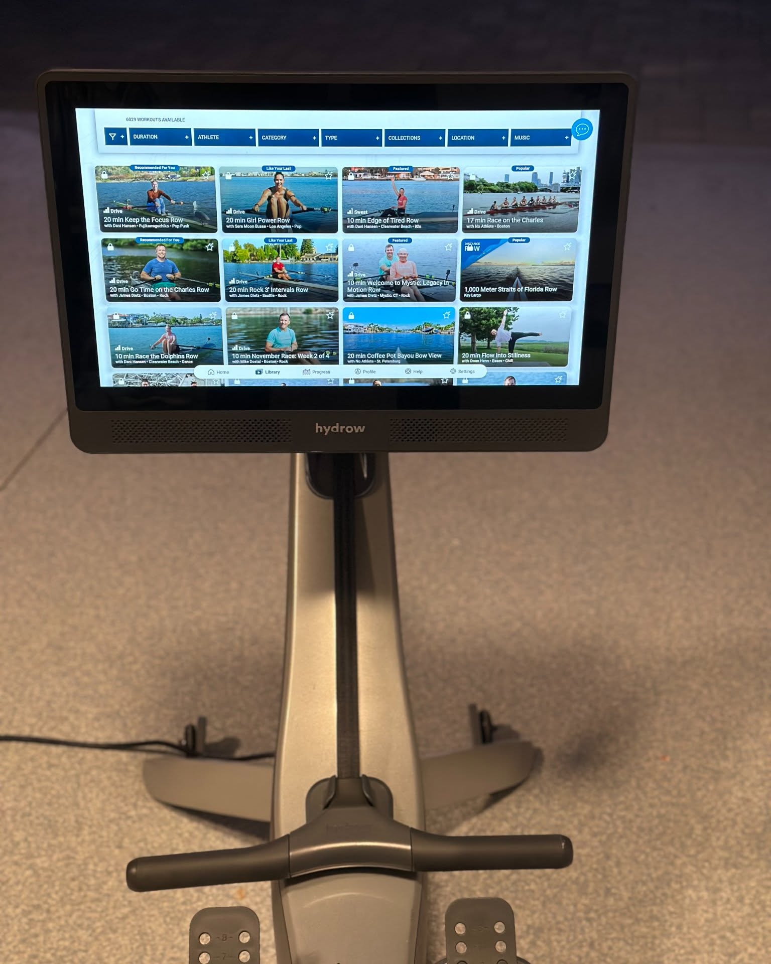 Dan Silva Facebook ad: Hydrow Origin Rower