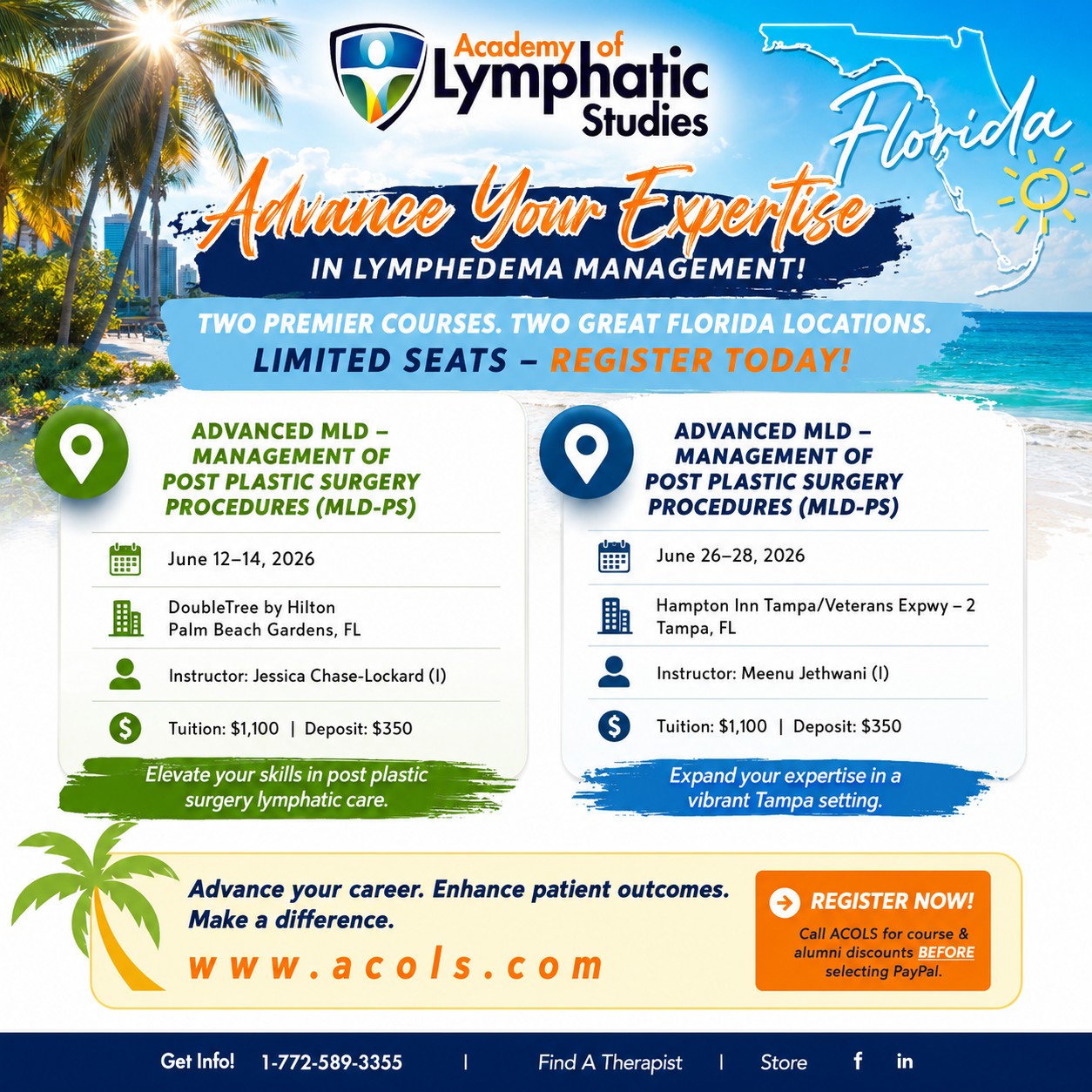 Academy of Lymphatic Studies Facebook ad