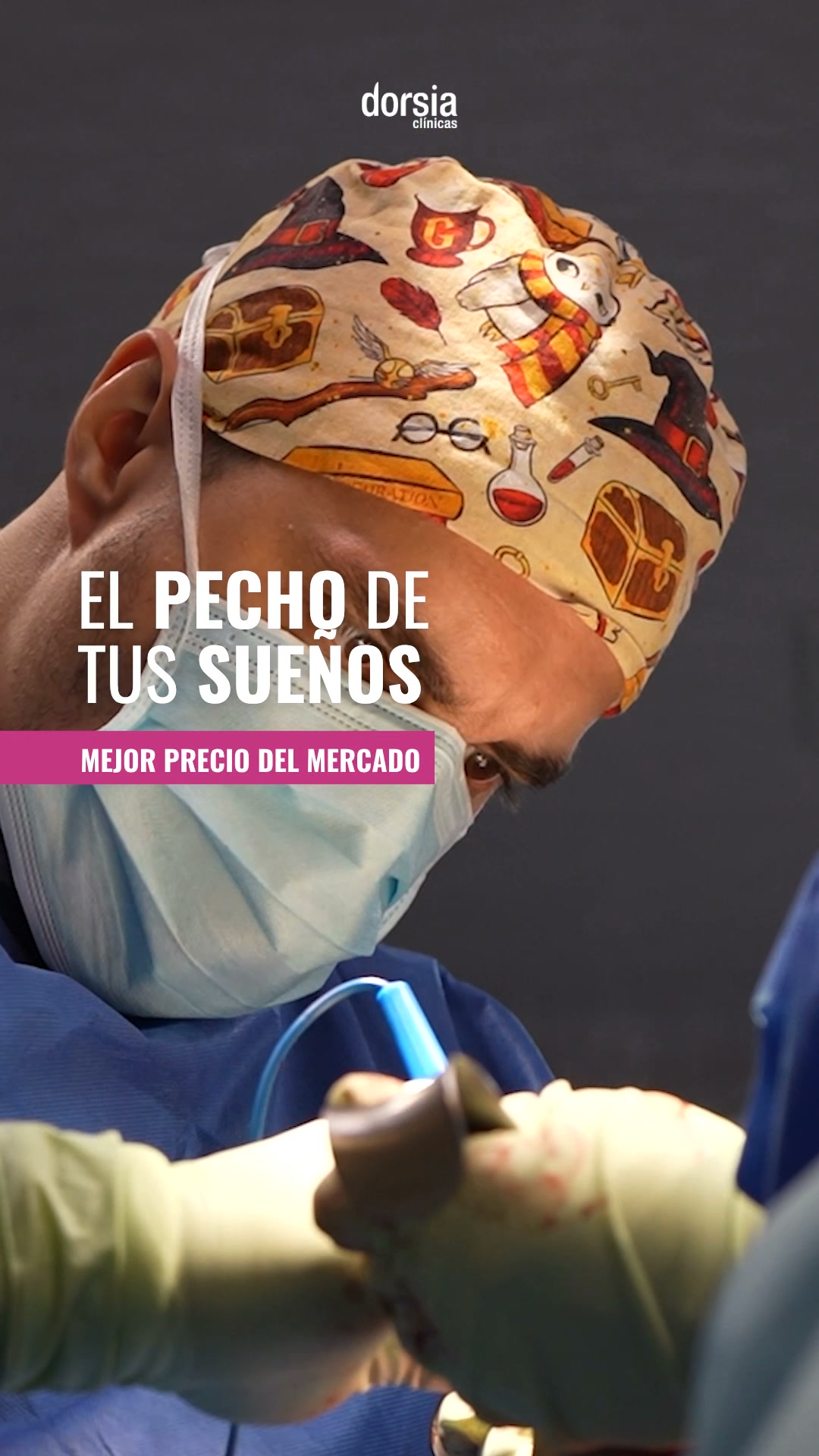 Clínicas Dorsia Facebook ad: Reafirma tu pecho