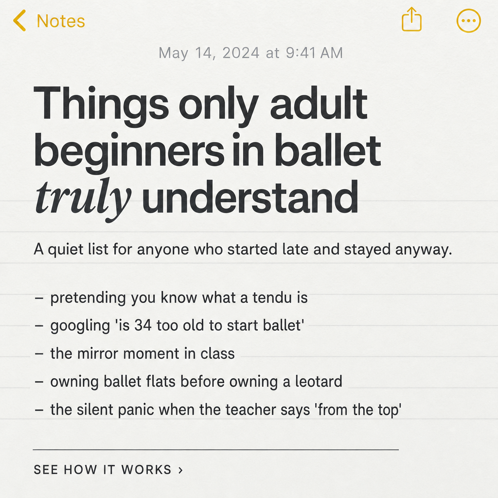Dance Masterclass Facebook ad