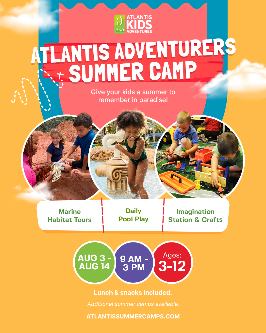 Atlantis Local Facebook ad: Atlantis Summer Camps