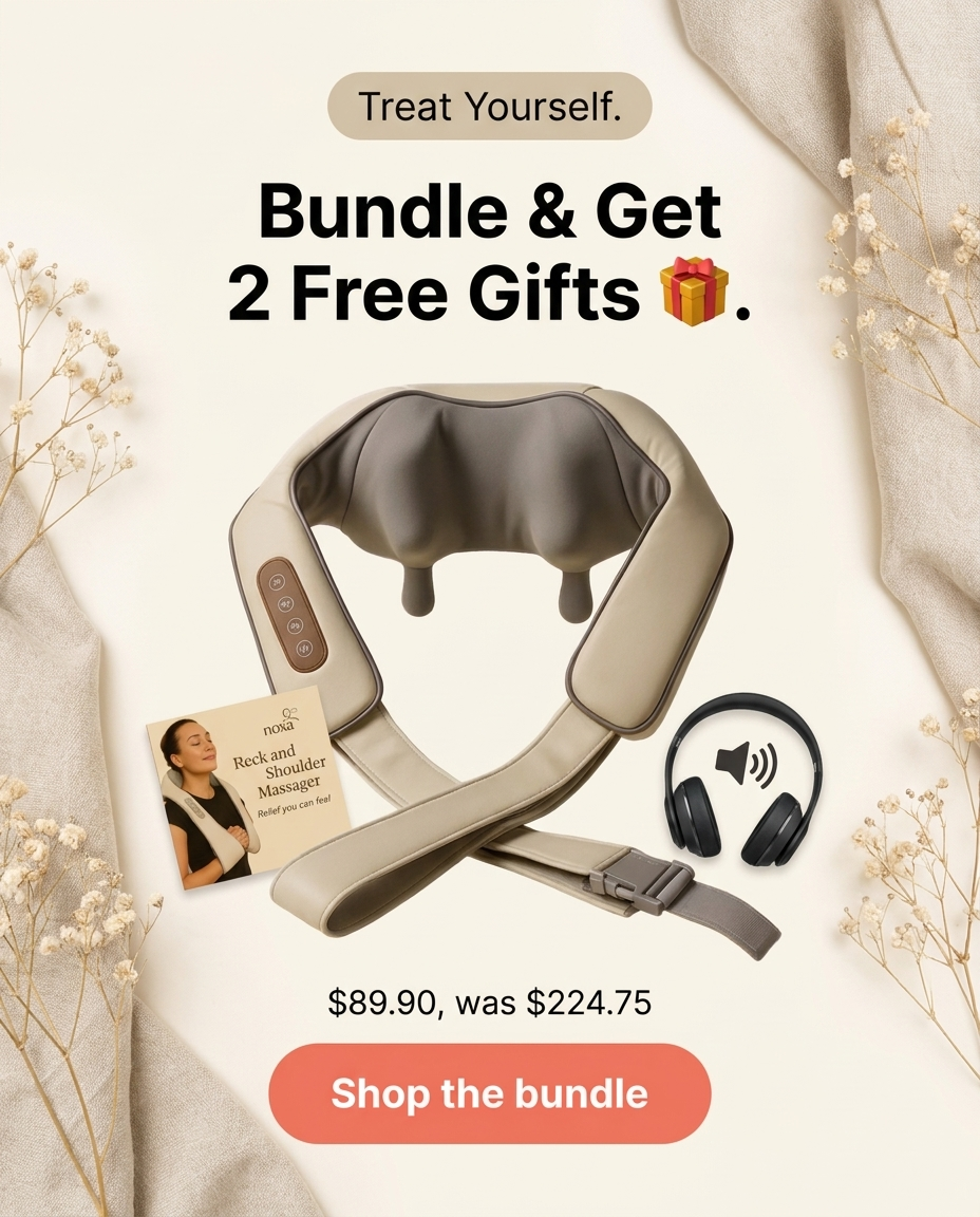 Noxa Massager Facebook ad