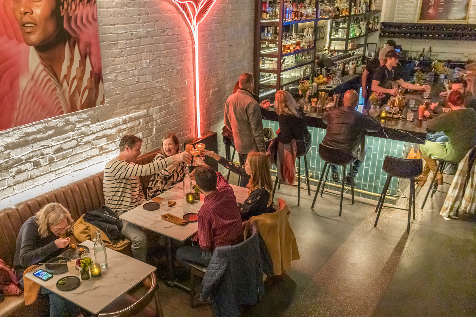 Harry's at Hofheimer Facebook ad: Step into a Modern Speakeasy at Harry's at…