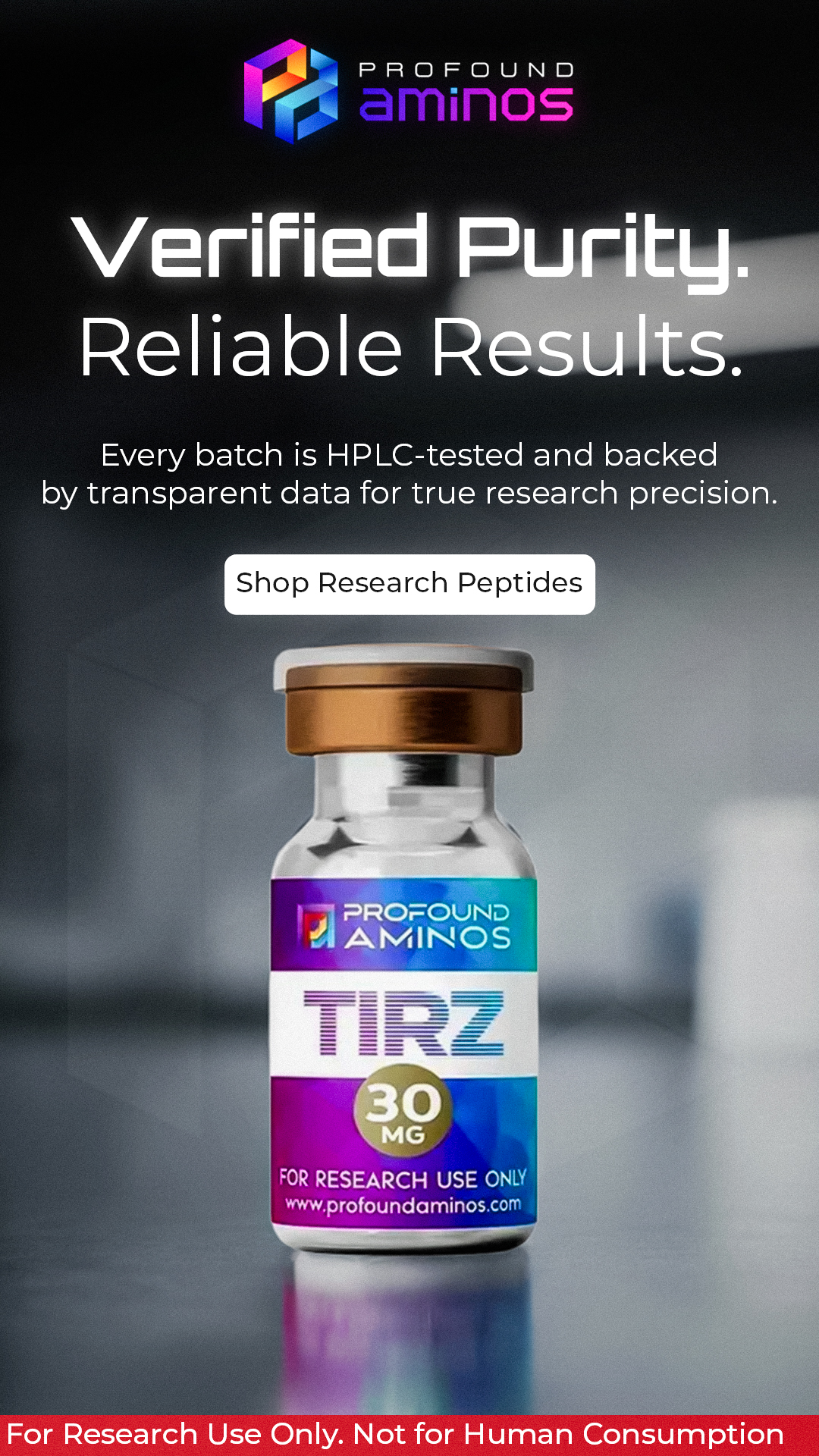 Profound Science Facebook ad