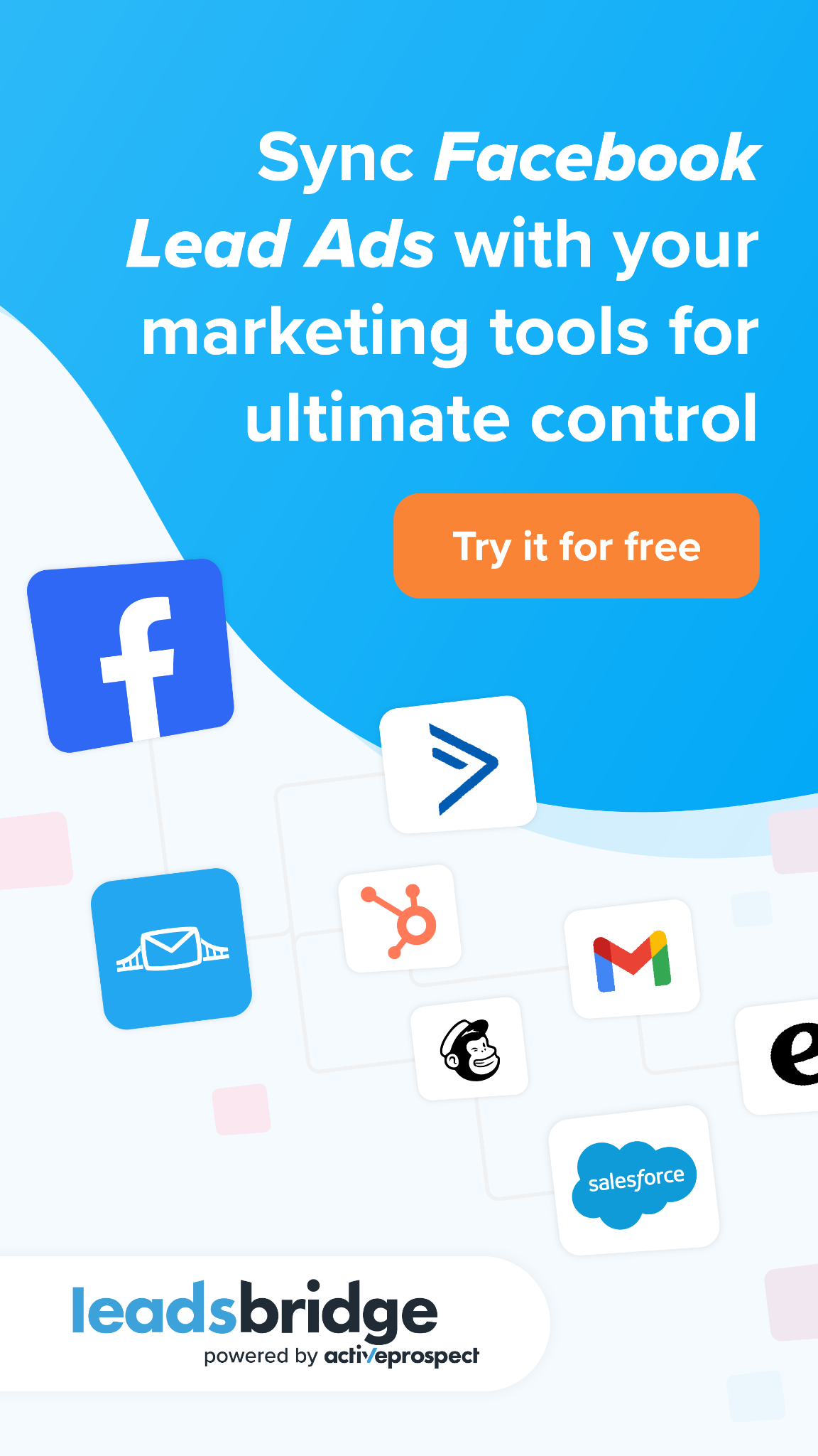 LeadsBridge App Facebook ad