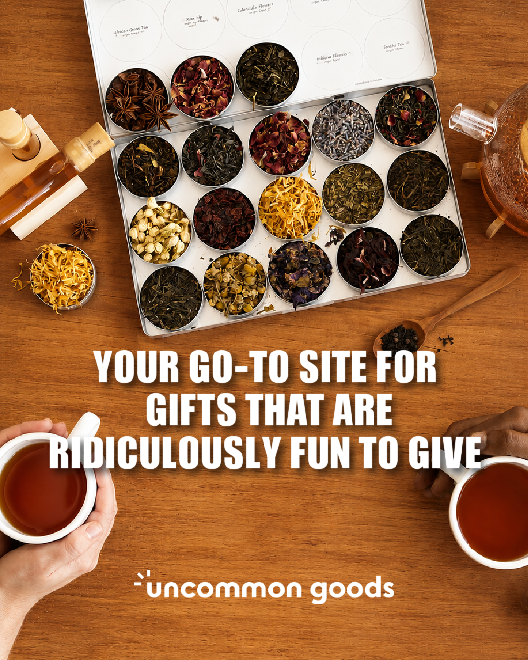 Uncommon Goods Facebook ad