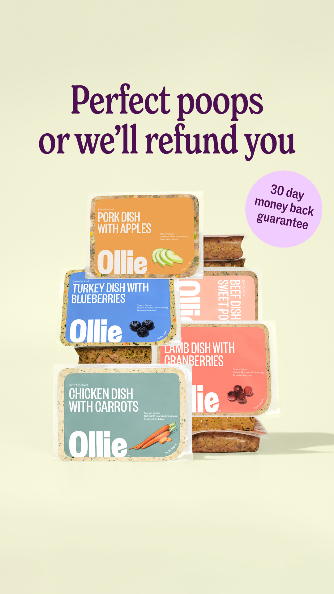 Ollie Facebook ad
