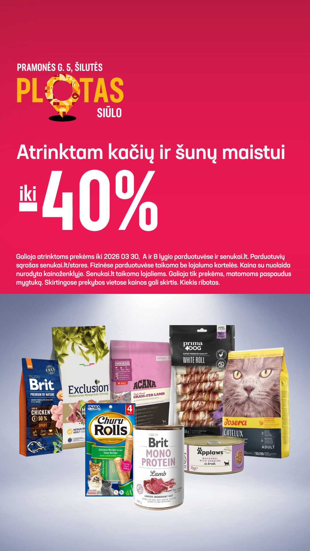 Senukai Facebook ad