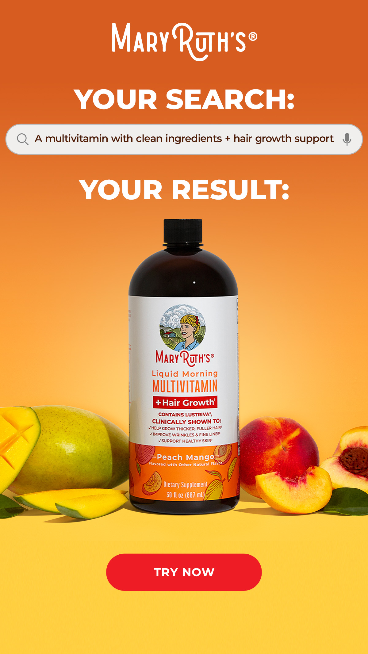 MaryRuth's Facebook ad