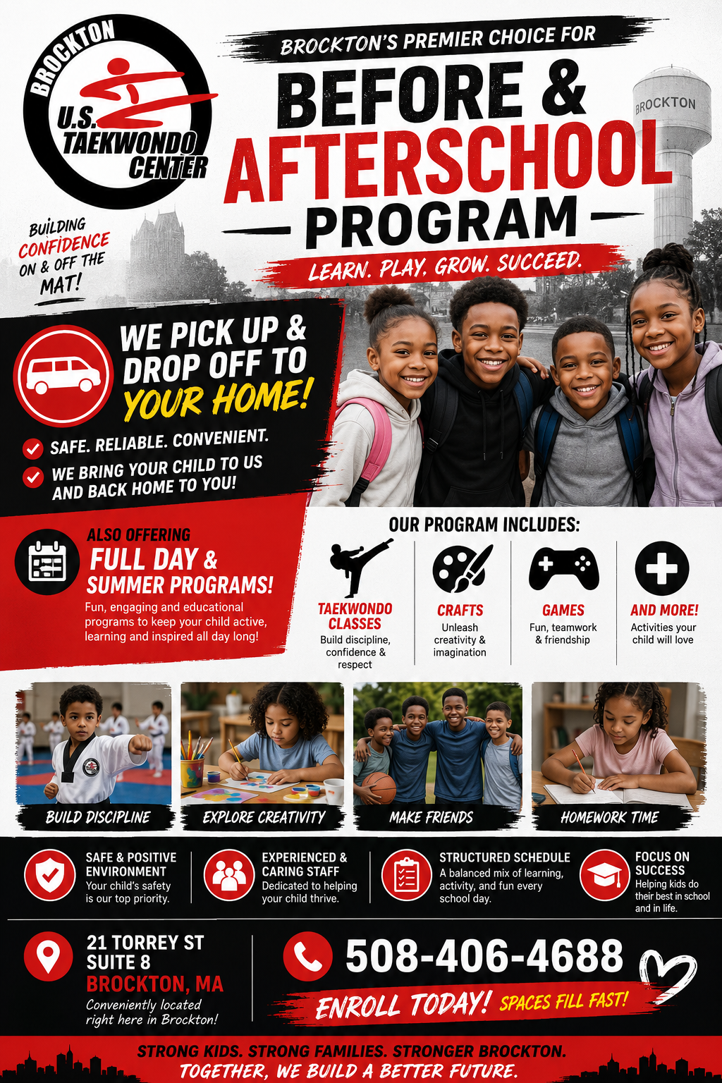 U.S Taekwondo Brockton - West Facebook ad