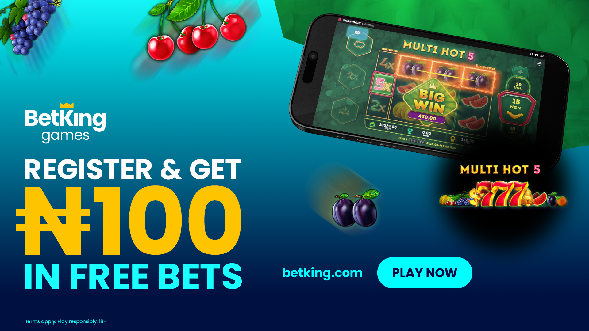 BetKing Facebook ad