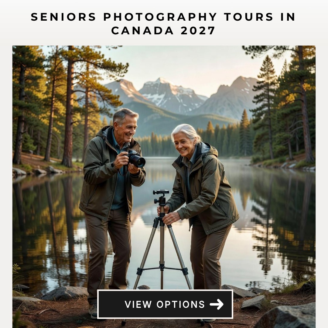SearchConnect Starburst Facebook ad: Seniors Photography Tours In Canada 2027